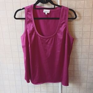 Heartloom purple silky top